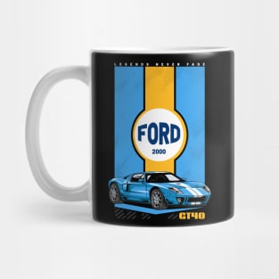 GT40 Exotic Car Mug